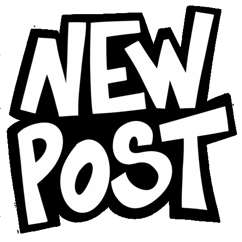 New Post Thank You Sticker