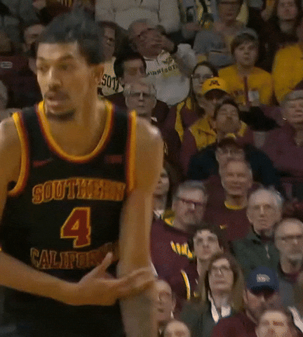 Basketball Hoops GIF by USC Trojans