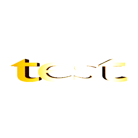 Test Metal Sticker