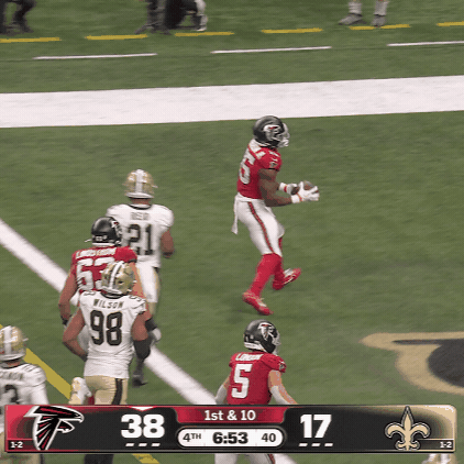 Celebration Touchdown GIF by Atlanta Falcons