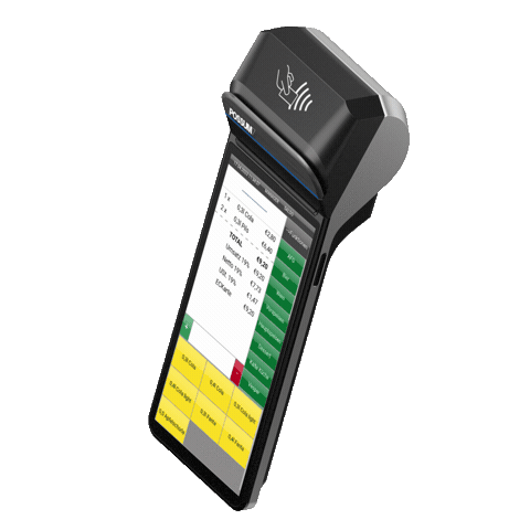 Checkout Tap To Pay Sticker by POSSUM Kassensysteme