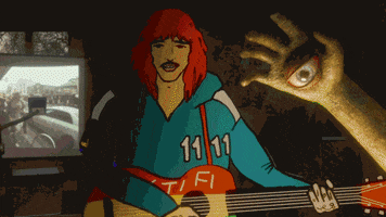 Rock Band Animation GIF by Sticky Fingers