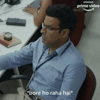 Bored Work GIF by primevideoin