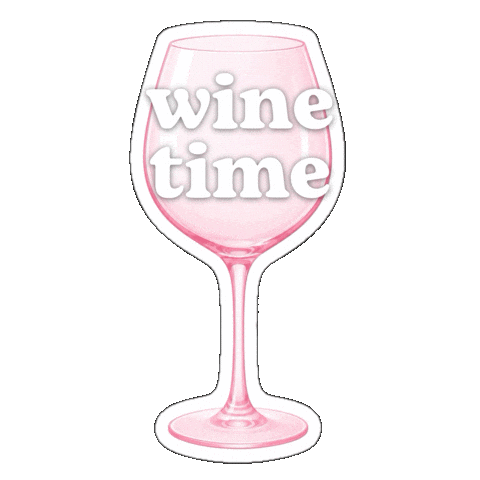 Wine Party Time Sticker by NZ Collab