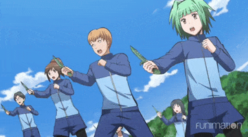 assassination classroom training GIF by Funimation