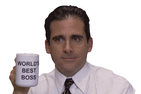 Michael Scott Sticker by The Office — a reaction GIF from The Office
