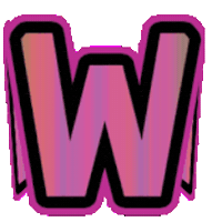 W Sticker