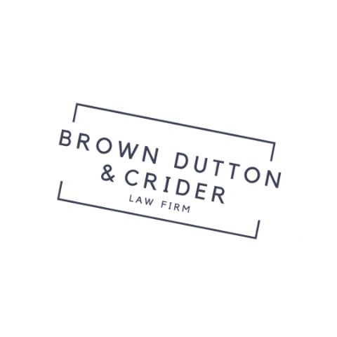Law Firm Lawyer GIF by Brown, Dutton & Crider Law Firm