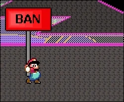 banning super mario GIF
