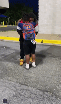 Surprise Reunion Leaves Father and Son in Tears