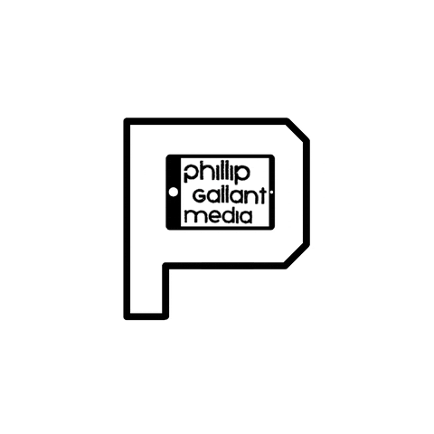 GallantPhillip logo designer logotype phillipgallantmedia GIF