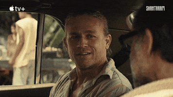 Charlie Hunnam Relief GIF by Apple TV+