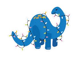 Feliz Navidad Christmas Sticker by Mi Brontosaurio Azul