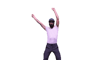 Golden Retriever Dancing Sticker by kevin