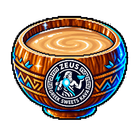 Zeusgreek Sticker by Zeus Greek Sweets & Kava