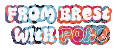 Brunch Brittany Sticker by LA POKE