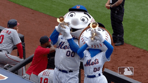Major League Baseball Sport GIF by New York Mets - Find & Share on