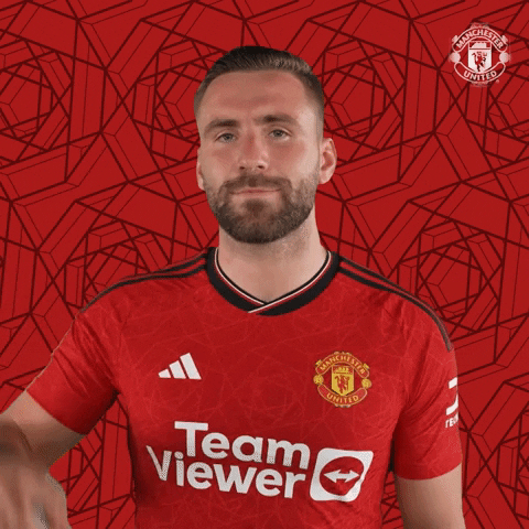 Luke Shaw Sport GIF by Manchester United