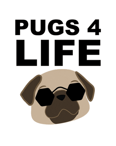 Pugmom Sticker