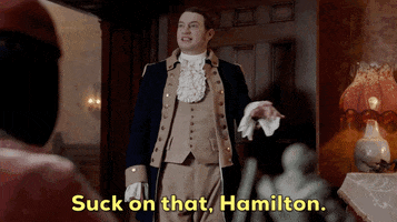 Suck It Alexander Hamilton GIF by CBS