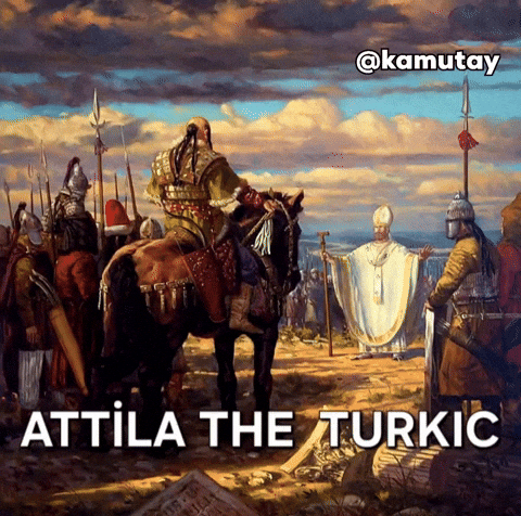 Kamutay Azerbaycan Tengri Türk Türük Hun Attila Türkiye GIF