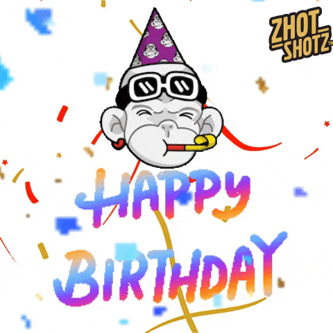 Feliz Cumple Happy Birthday GIF by Zhot Shop