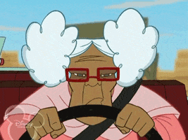 Driving The Proud Family GIF