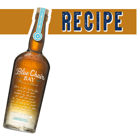 Recipe Vanilla Sticker by Blue Chair Bay Rum