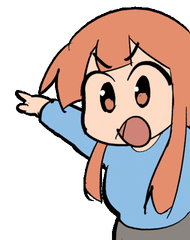 Point Pointing Sticker