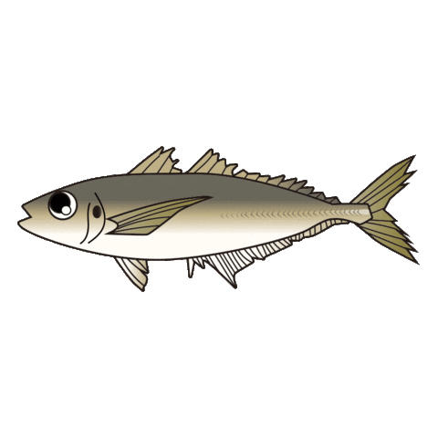 Fish 魚 Sticker by magbite