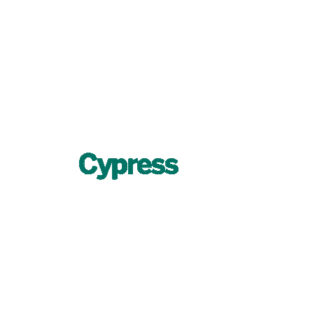 Cypress Title Sticker