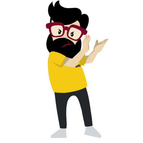 Angry Clap Sticker by Talkabot Indonesia