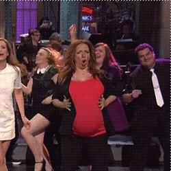tv funny dance snl excited GIF