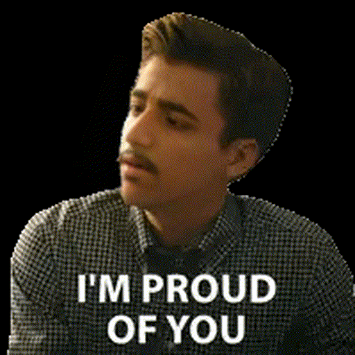 Im Proud Of You Lip Sync GIF