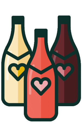 Heart Love Sticker by clubofwine