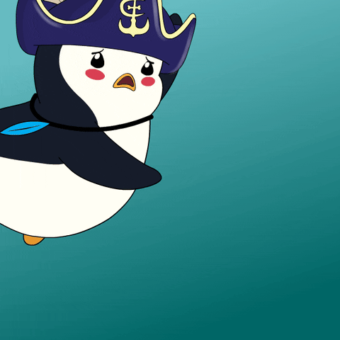 Slow Motion No GIF by Pudgy Penguins