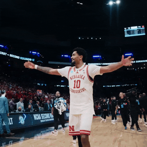 March Madness Basketball GIF by Huskers