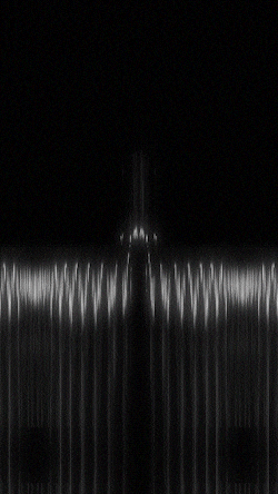 Black And White Waves GIF