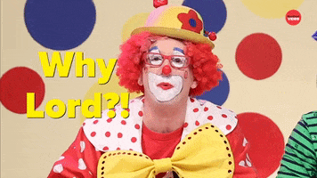 Clowns Oh Lord GIF by BuzzFeed