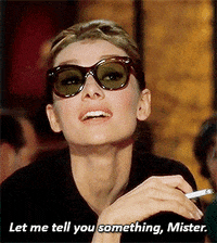 Audrey hepburn glasses deals gif