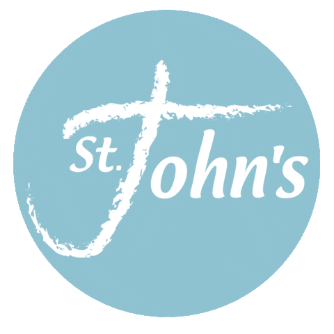 St. John's Orange Sticker