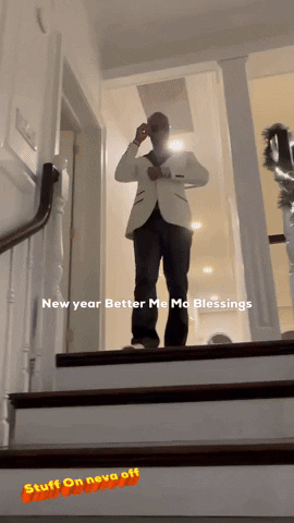 New Year Better Me Mo Blessings GIF by The Brain Ent