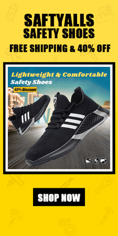 stylish and comfortable safety shoes for men