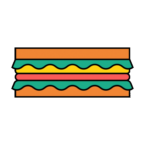 Sandwich Bakery Sticker by Le big TamTam