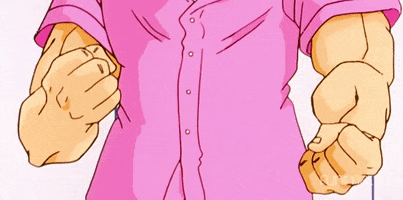 Dragon Ball Z Pink Shirt GIF by Funimation