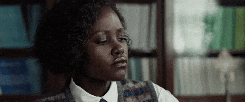 Lupita Nyongo Reaction GIF by The 355 Movie