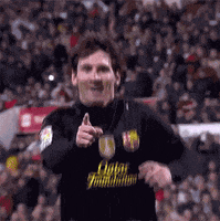 Happy Lionel Messi GIF