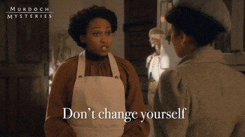 Cbc Be Yourself GIF by Murdoch Mysteries