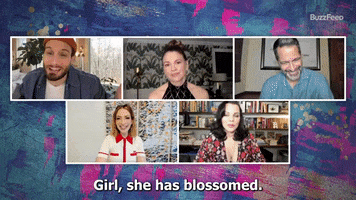 Sutton Foster Blossom GIF by BuzzFeed