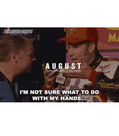 Talladega Nights Sticker by August Motorcars